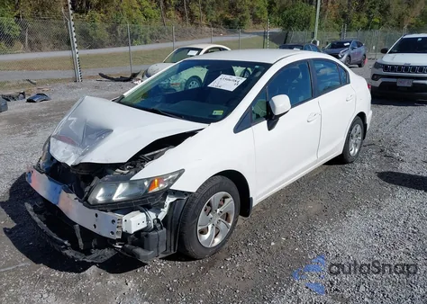 2013 Honda Civic Lx from USA, damaged, VIN 2HGFB2F52DH571785